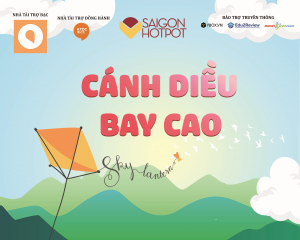 "Cánh diều bay cao" / "Kites fly high".